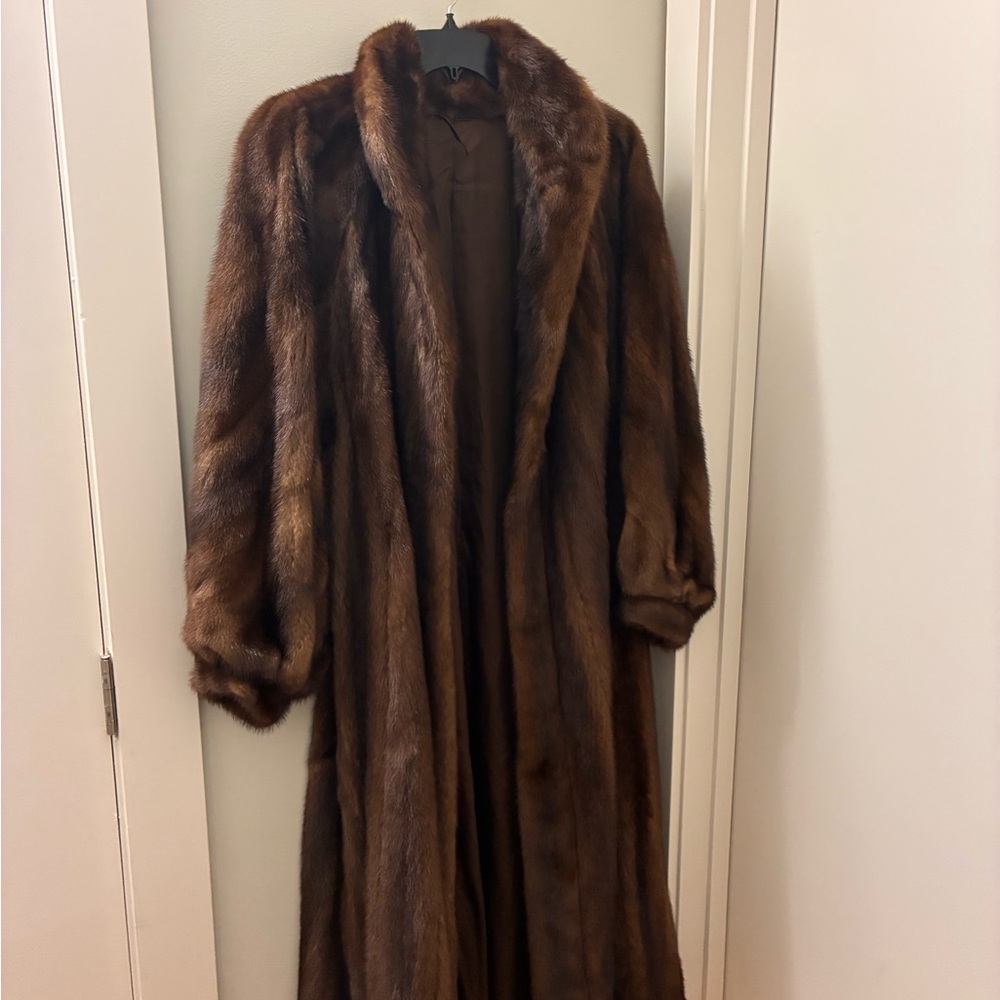 Luxurious Brown Fur Coat